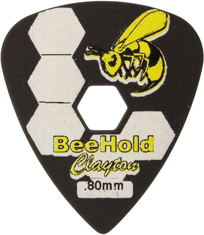 Clayton - BeeHold - plectrum 0.80 mm - 6-pack