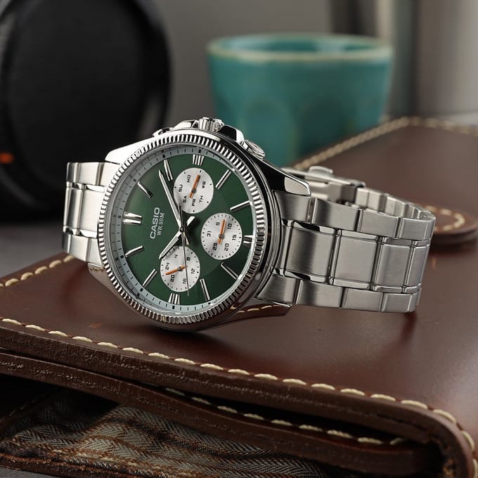 Casio MTP-1375PD-3AVEF Timeless Collection Dames Horloge