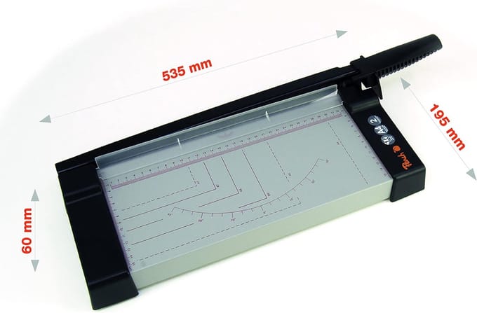 Professionele Hendel Snijmachine voor Papier tot A3 - 10 Vel Capaciteit