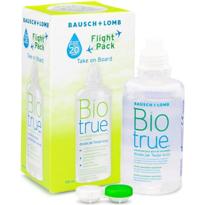 Biotrue Multi-Purpose Flight Pack 100 ml met lenzendoosje