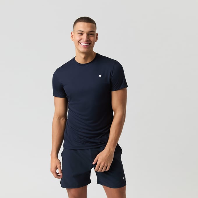Björn Borg Ace Light T-shirt Heren-Donkerblauw