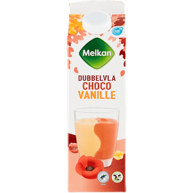 Dubbelvla vanille-chocolade