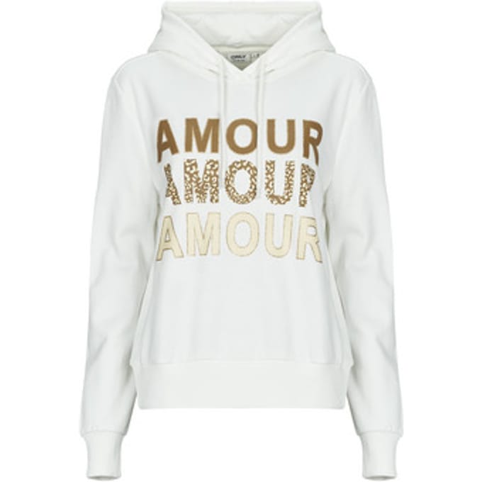 Only  Capuchon sweaters ONLMAIA L/S BELIEVE HOOD