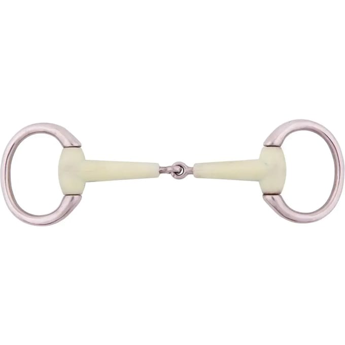 Olijfbit voor enkel paard BR Equitation Apple Mouth