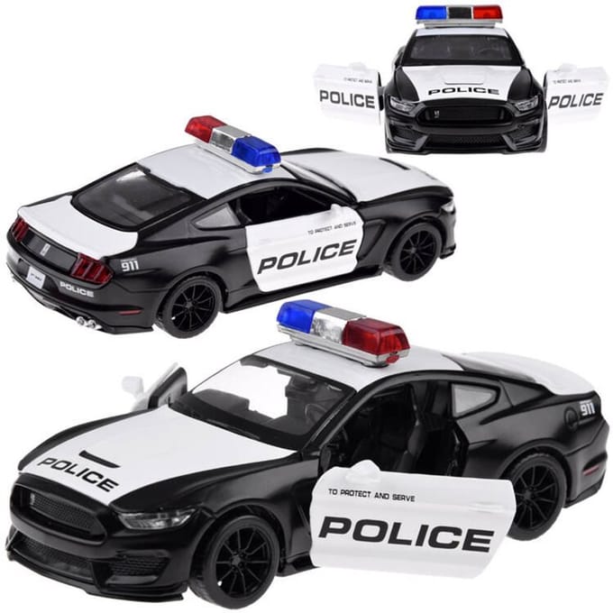 Ford Shelby GT350 Politie Auto 1:32 - Geluid & Licht