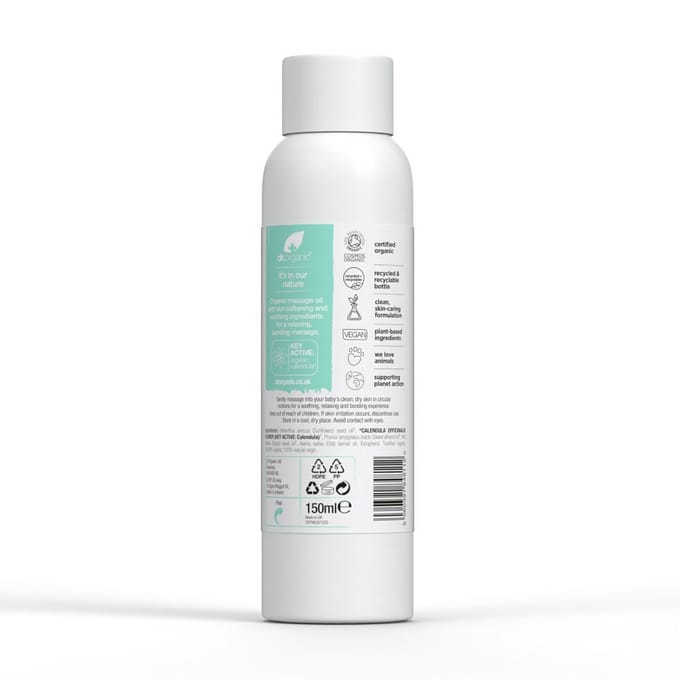 Dr Organic Baby Massageolie met Calendula