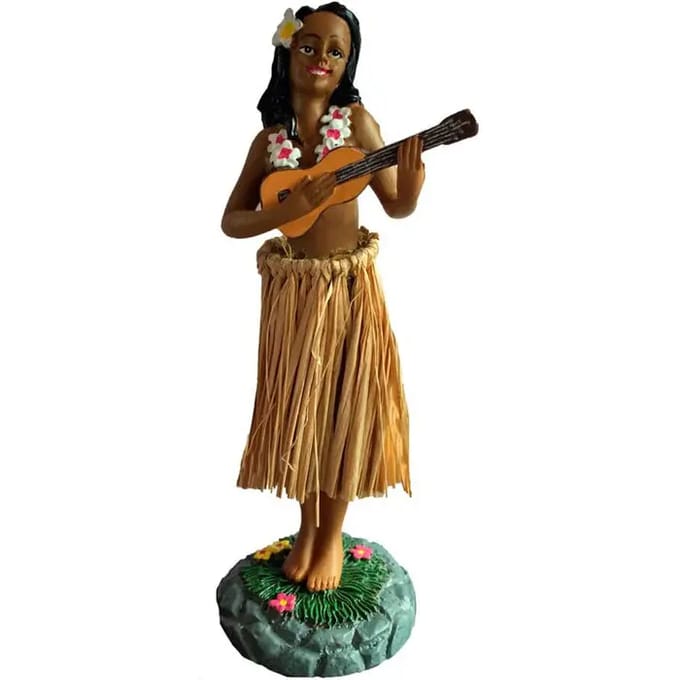 Decoratief beeldje Northcore Hawaiian Hula pour tableu de bord