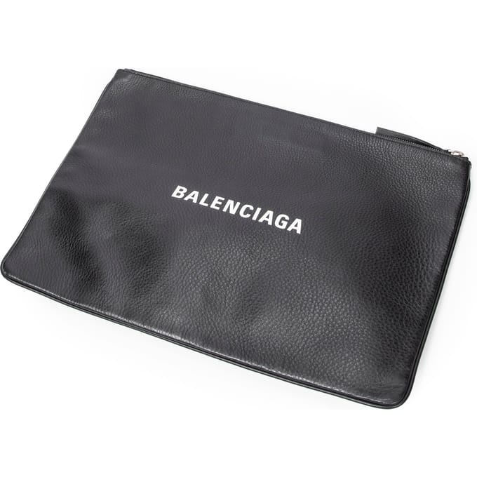 Logo Zip Clutch  Handtas