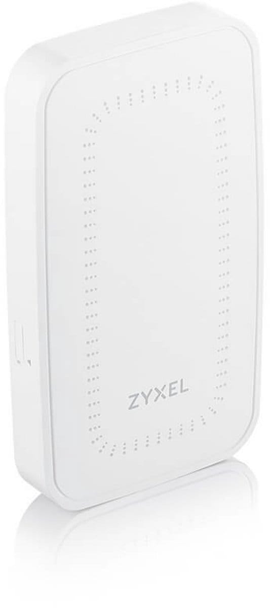 Zyxel WAC500H | WiFi 5 Wall‑Plate Access Point | 1200 Mbit/s | PoE+ / 12 V‑adapter | Inclusief Montagebeugel
