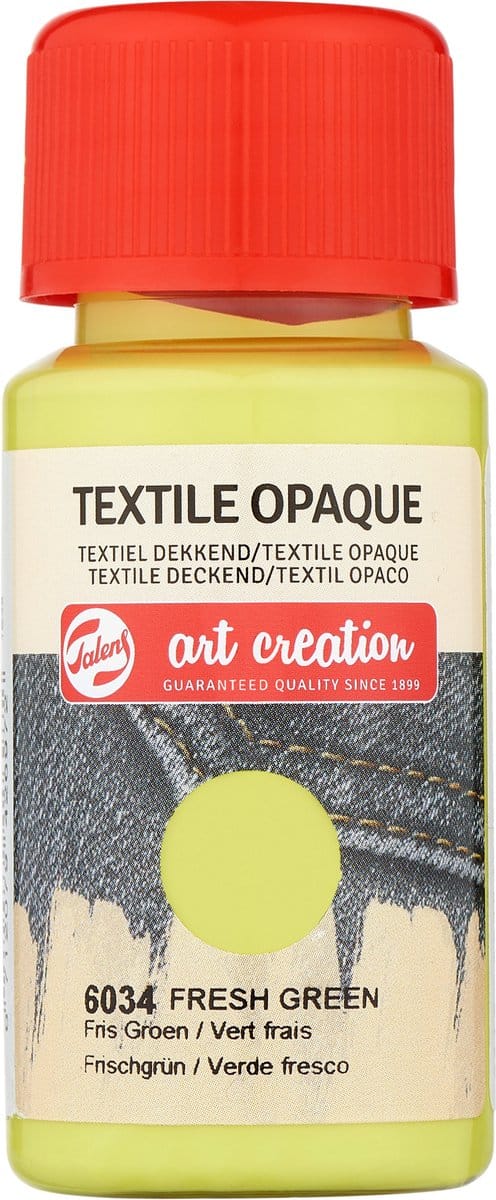 Textielverf - Dekkend - Fris groen - Art Creation - 50ml