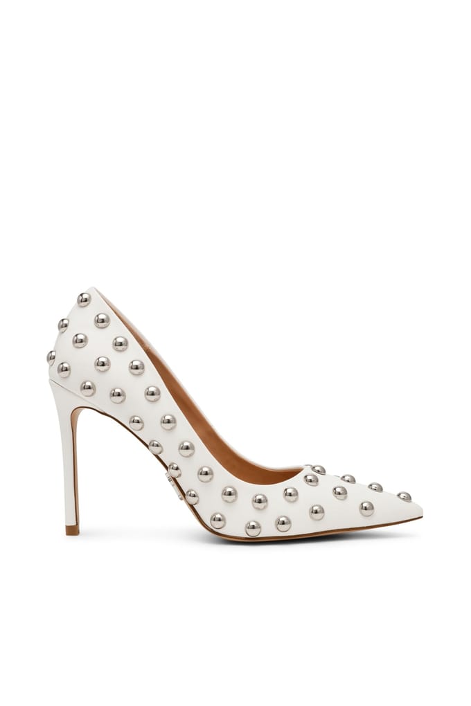 Steve Madden Thrive-s Pumps Wht W/stud Taglia: 37 | Tacchi Alti Outlet | Donna