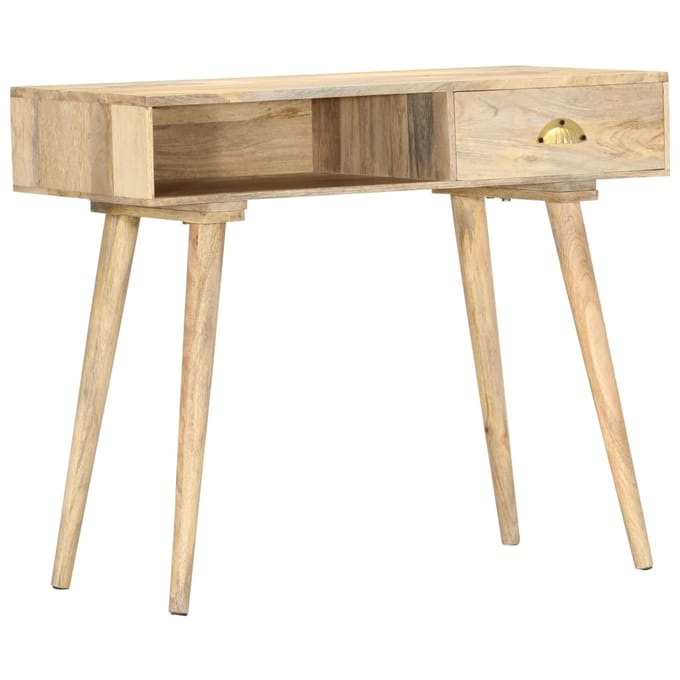 vidaXL - Wandtafel - 90x45x75 - cm - massief - mangohout
