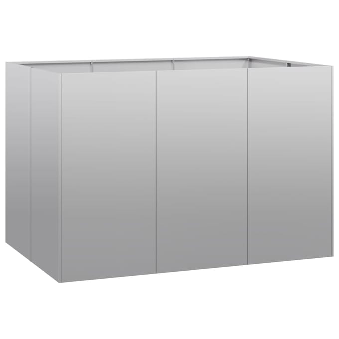 vidaXL - Plantenbak - 120x80x80 - cm - gegalvaniseerd - staal