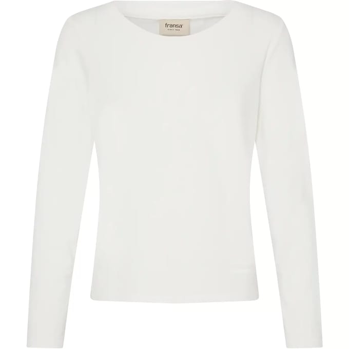 Dames-T-shirt met lange mouwen fransa FRClea