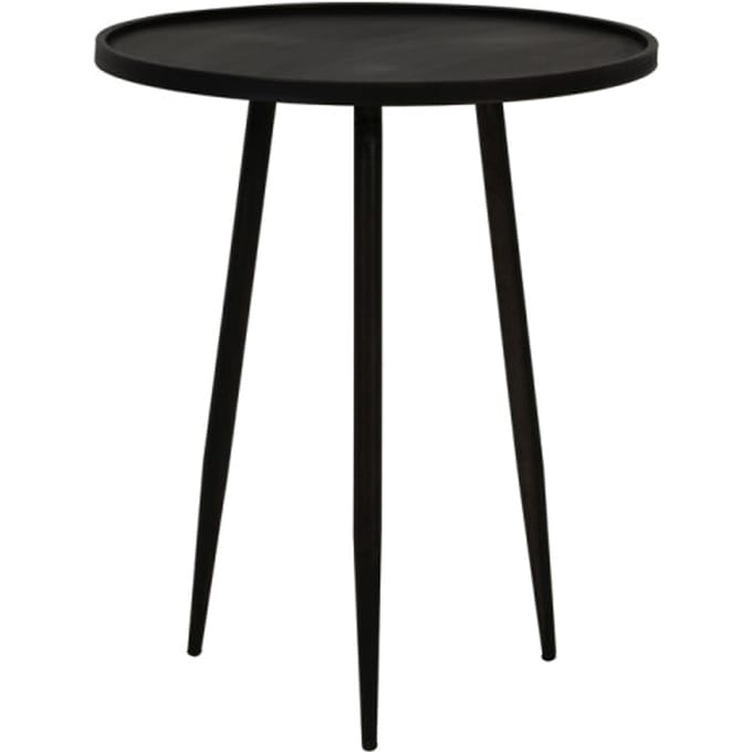 Light & Living Bijzettafel Envira - Zink - Ø51cm - Modern