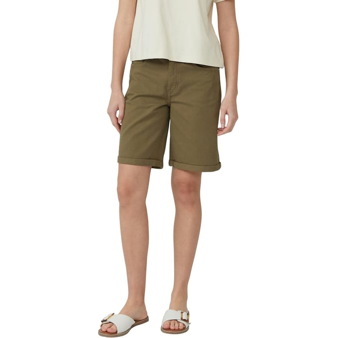 s.Oliver  Jeans Shorts Army Größe: W46 | Kurze Sporthosen Outlet | Damen | Grün