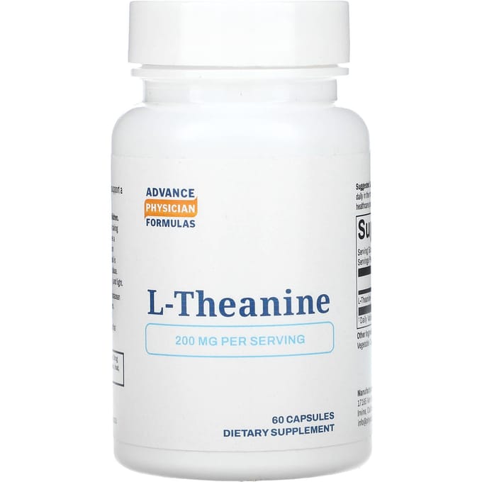 Advance Physician Formulas, L-Theanine, 200 mg, 60 capsules