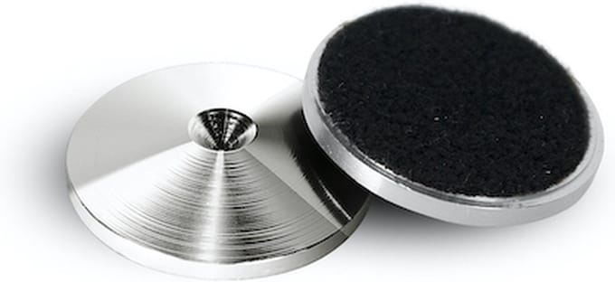 NorStone | Spike protector | onderlegringen | 32 mm x 7 mm | zilver | per 4 stuks