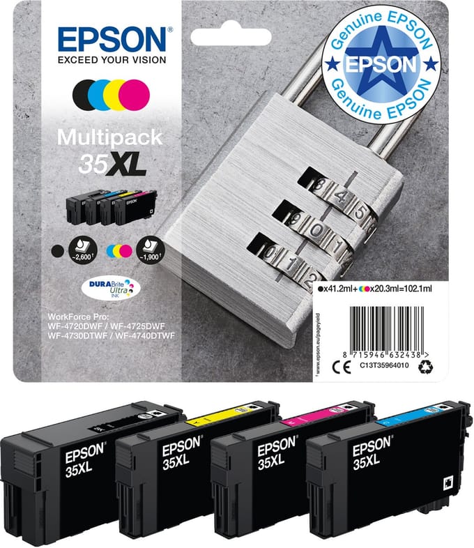 Epson 35XL - Inktcartridge / Multipack