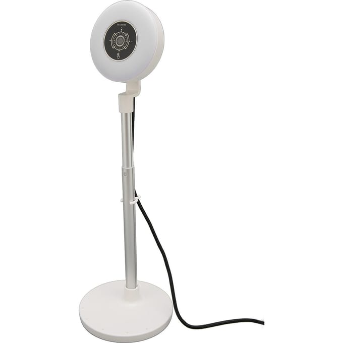 1080P Invullicht Webcam 3 Niveaus Instelbaar Invullicht Intrekbare Hoogte AF Touch HD Invullicht wit