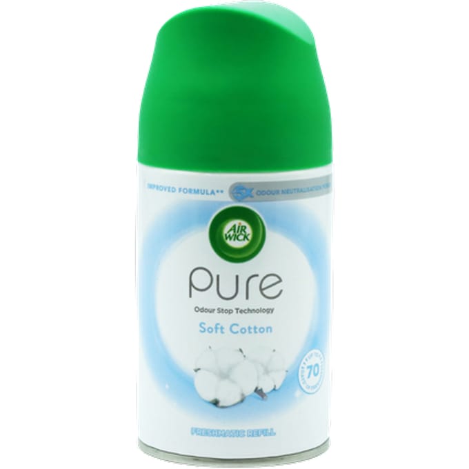 Air Wick Pure Soft Cotton Freshmatic Navulling Luchtverfrisser - 250 ml