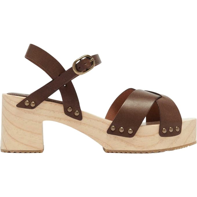BA&SH Sandales Chirley Marron Taglia: 38 | Infradito Outlet | Donna