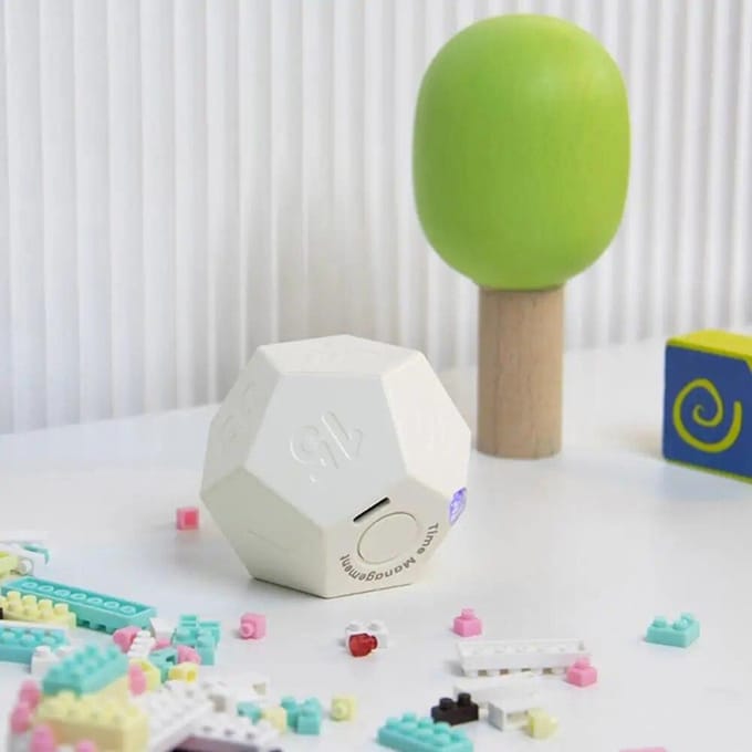 Time Ball oplaadbare mini-timer, eenvoudig te gebruiken met dubbele wekkermodus, Pomodoro Timer kookbenodigdheden