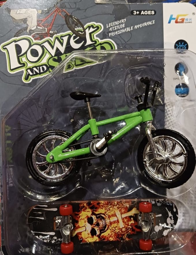 DIE-CAST FINGERBOARD EN BICYLE SET
