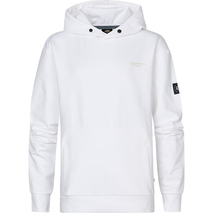 Petrol Industries - Jongens Backprint Hoodie Bayview - Wit