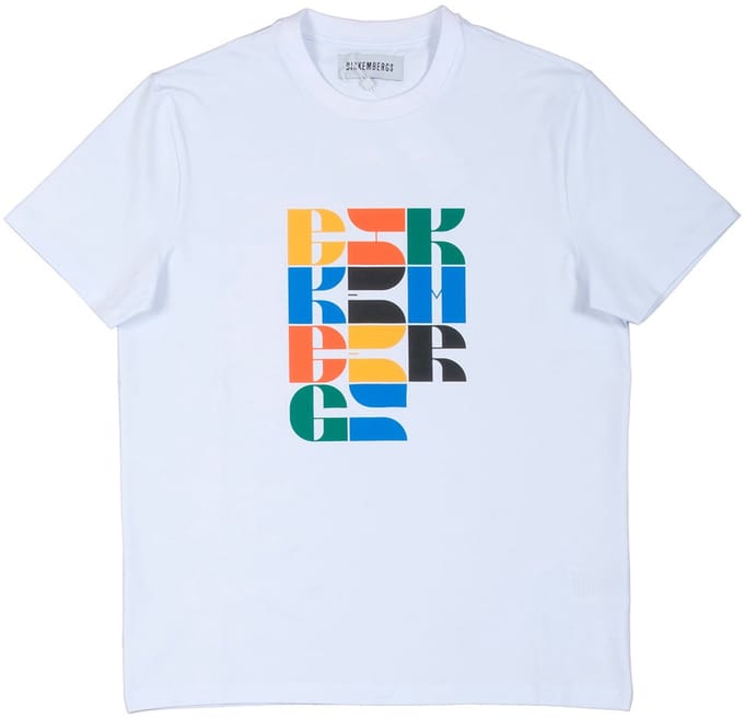 Bikkembergs Bmt0707 T-shirt Met Korte Mouwen Wit M Man