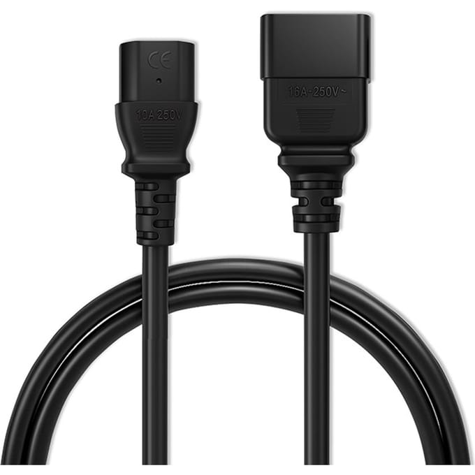 Qoltec Voedingskabel Iec C20 C13 Voor Computerserver 3X15Mm2 1 2M