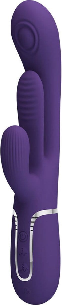 Pretty Love - Shania - Kloppende Rabbit Vibrator - Paars
