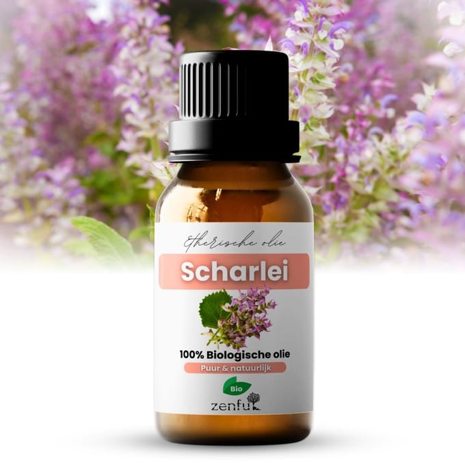 Scharlei olie - Clary sage - Etherische olie - Biologisch - Puur - Natuurlijk - 10 ml