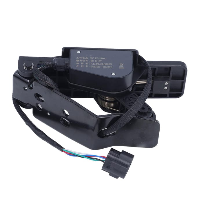 Universeel Heftruck Accelerator DC0?5V Uitgangssignaal Hall Type Elektronisch Gaspedaal Voet black