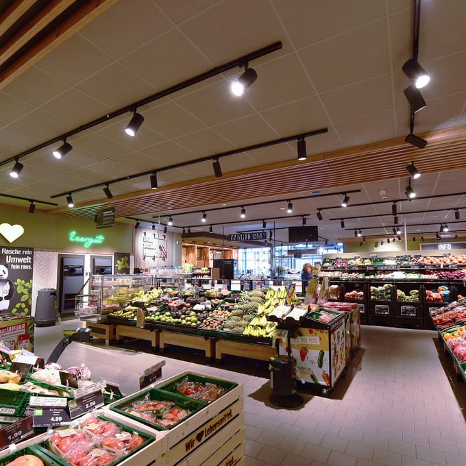 Deko-Light LED-railspot Lucea 3-fasen 30 W zwart