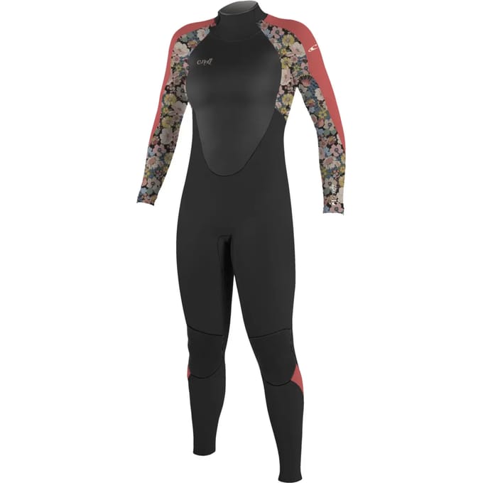 Rugwetsuit met volledige rits voor meisjes O'Neill Epic 5/4