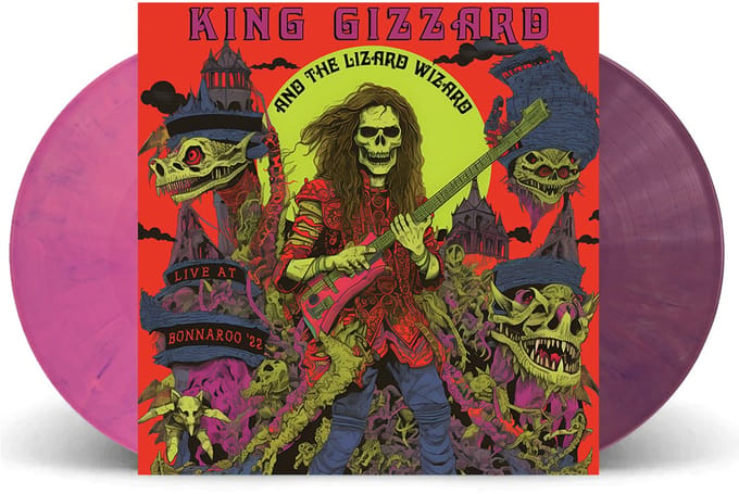 King Gizzard & the Lizard Wizard - Live At Bonnaroo '22 (Bubblegum & Sour Grape 2LP)