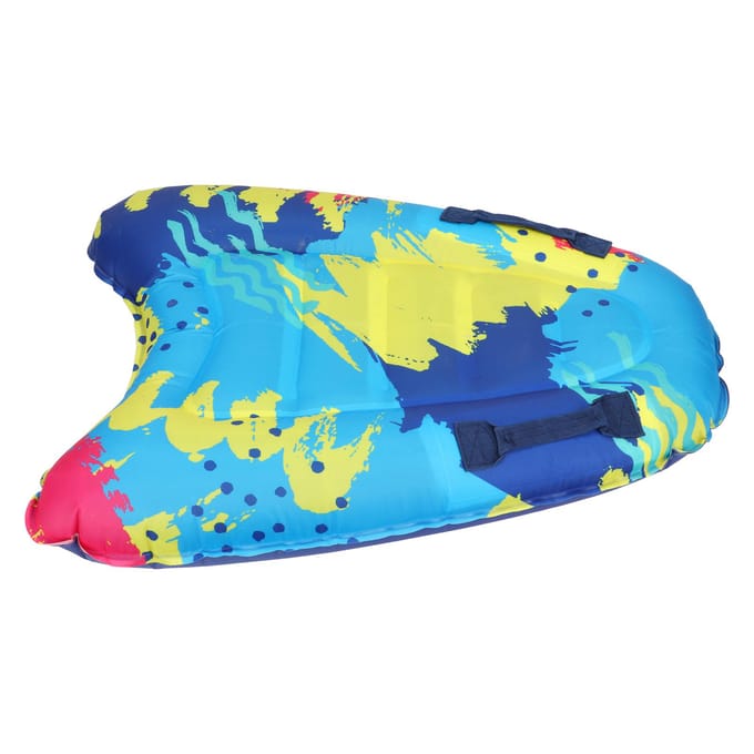 Veiligheid Opblaasbare Surfplanken met Handvat Draagbare Professionele Surfaccessoires voor Kinderen yellow