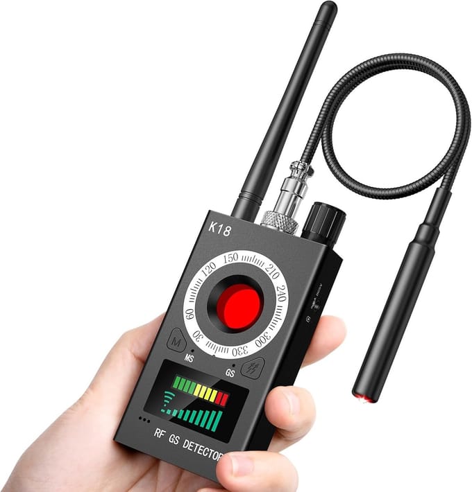 MKSS® Camera Detector - Spy Camera - Verborgen Afluisterapparatuur Scanner