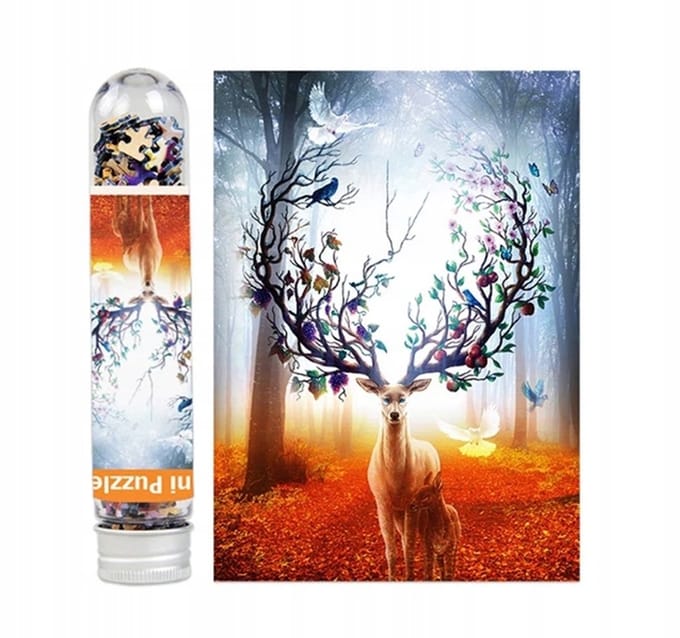 Mini Puzzel 234 Stukjes - Kracht van het Bos