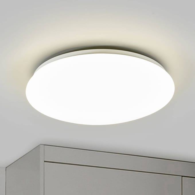 Philips Suede plafonnière - koelwit licht - 38cm