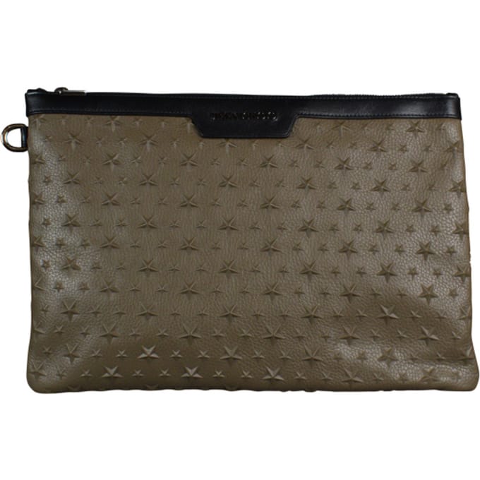 Jimmy Choo Derek Clutch Bruin