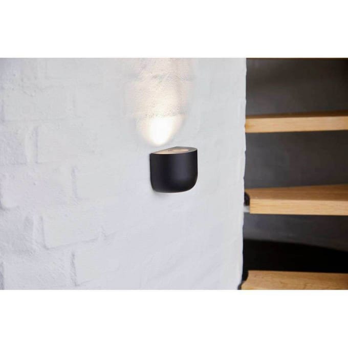 LOOM DESIGN LED wandlamp Nyx, zwart