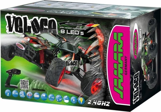 Jamara Veloce EP Truggy - Bestuurbare auto