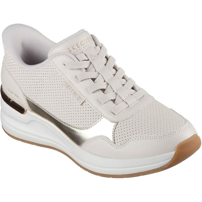 Skechers BILLION 2 - TOP-TIER Dames Sneakers - Naturel