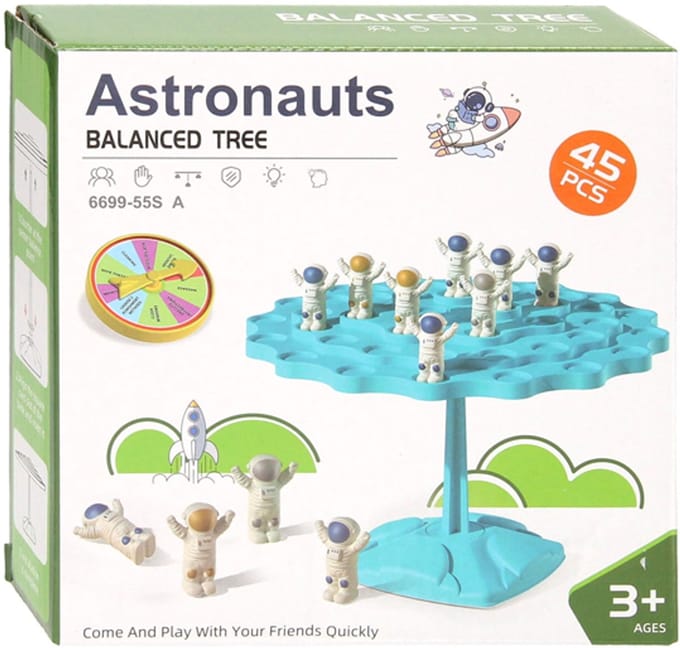 Balansspel Astronauten