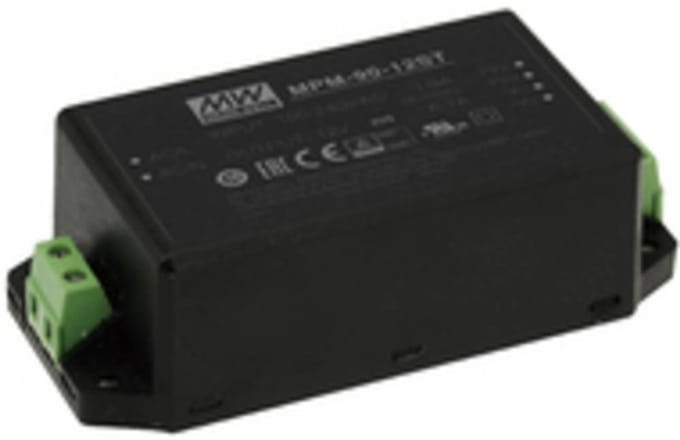 Mean Well MPM-90-12ST Schakelnetvoedingsmodule 12 V/DC 6.7 A 80.4 W