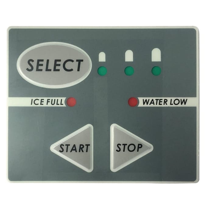 Polar Sticker Bedieningspaneel