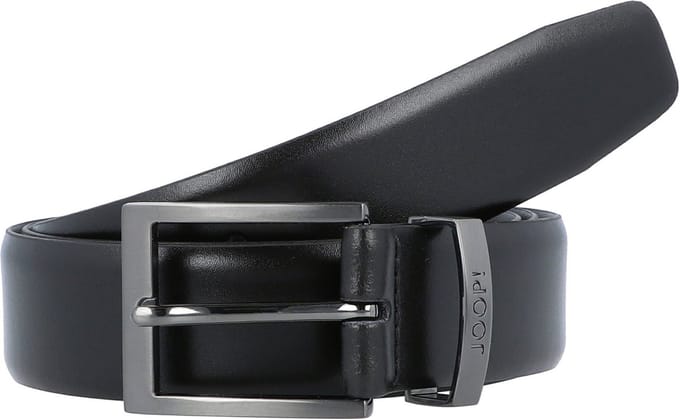 Joop! Coll.Belt Riem Leder - Jongens - 90 cm - black