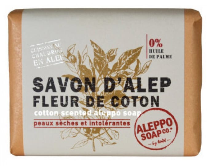 Aleppo Soap Co Savon d'Alep fleur de coton 100 Gram